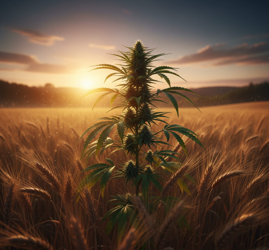 Dense cannabis cola formation demonstrating proper nutrient management and environmental control